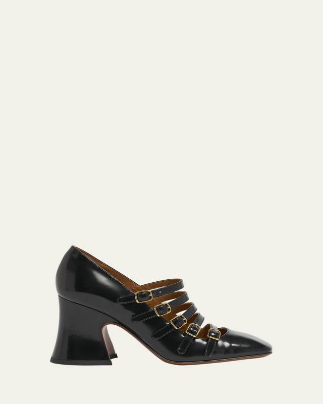 Janis Patent Leather Mary Jane Pumps
